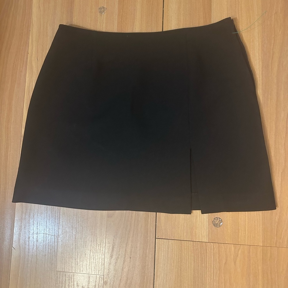 United Colors Of Benetton Black Mini Skirt